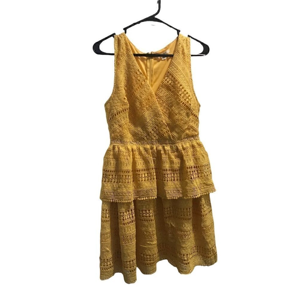 WOMEN'S‎ Yellow Dress Size Large